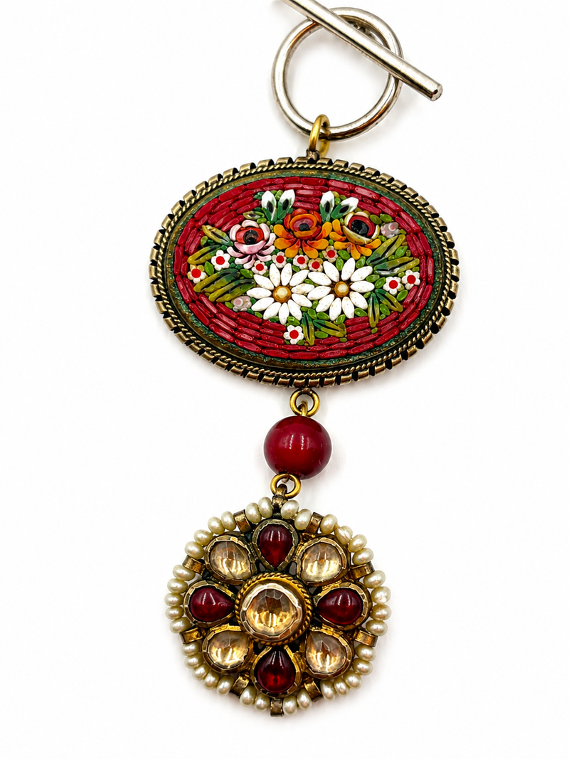 Vintage Mosaic Necklace