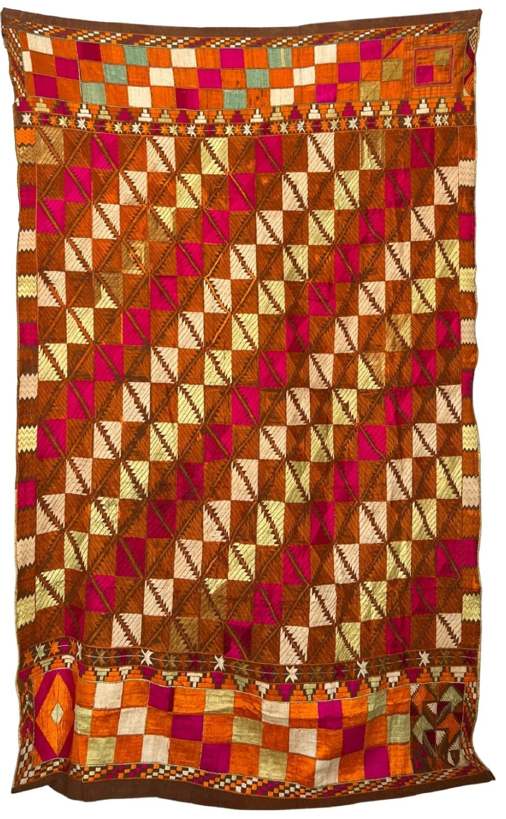 Vintage Satranga Chope Laheriya Bagh Phulkari