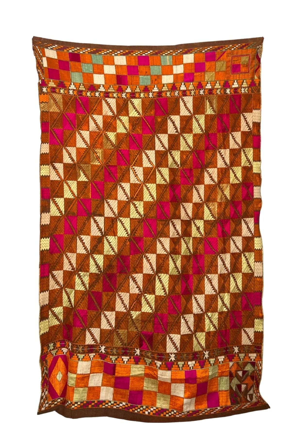 Vintage Satranga Chope Laheriya Bagh Phulkari
