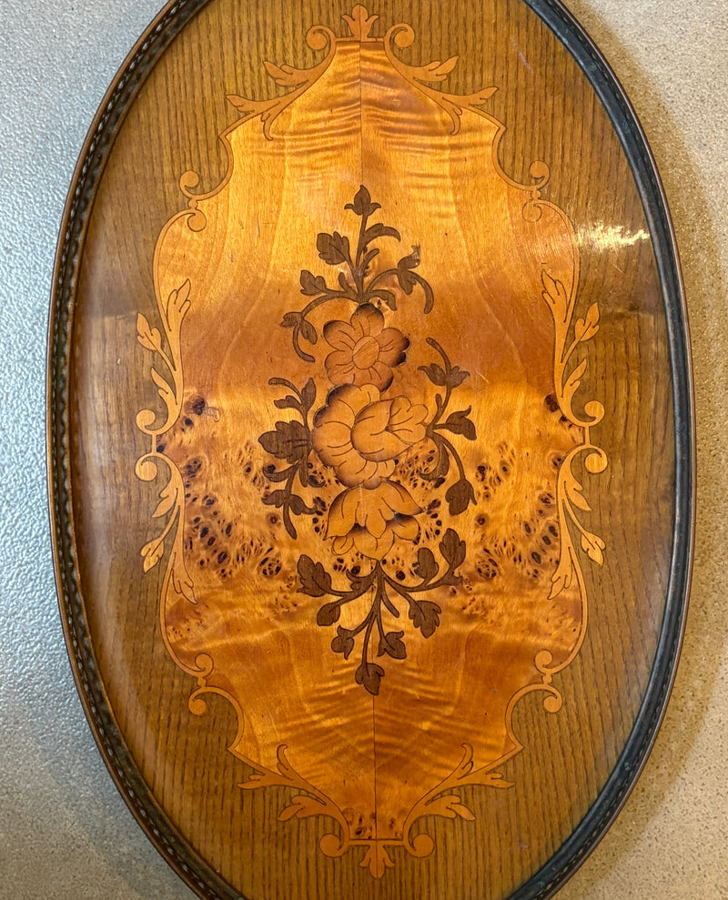 Vintage Italian Wooden Tray