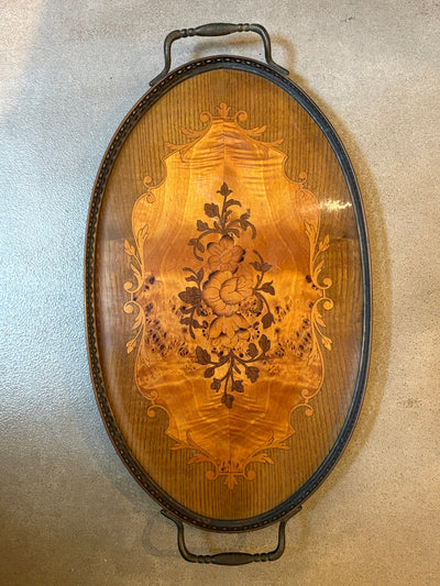 Vintage Italian Wooden Tray