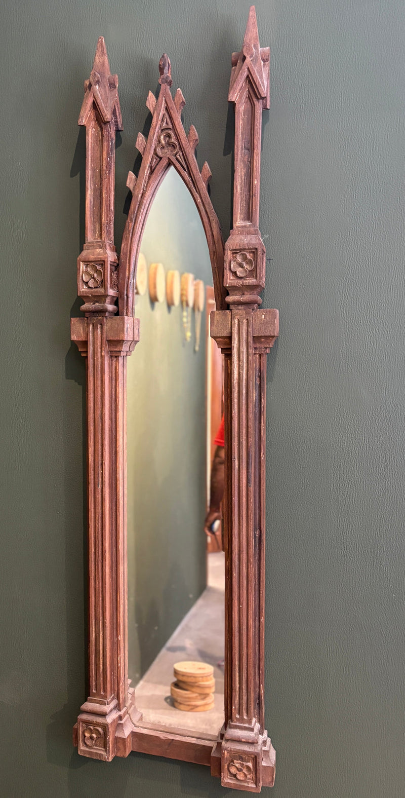 Mirror on Church Panel