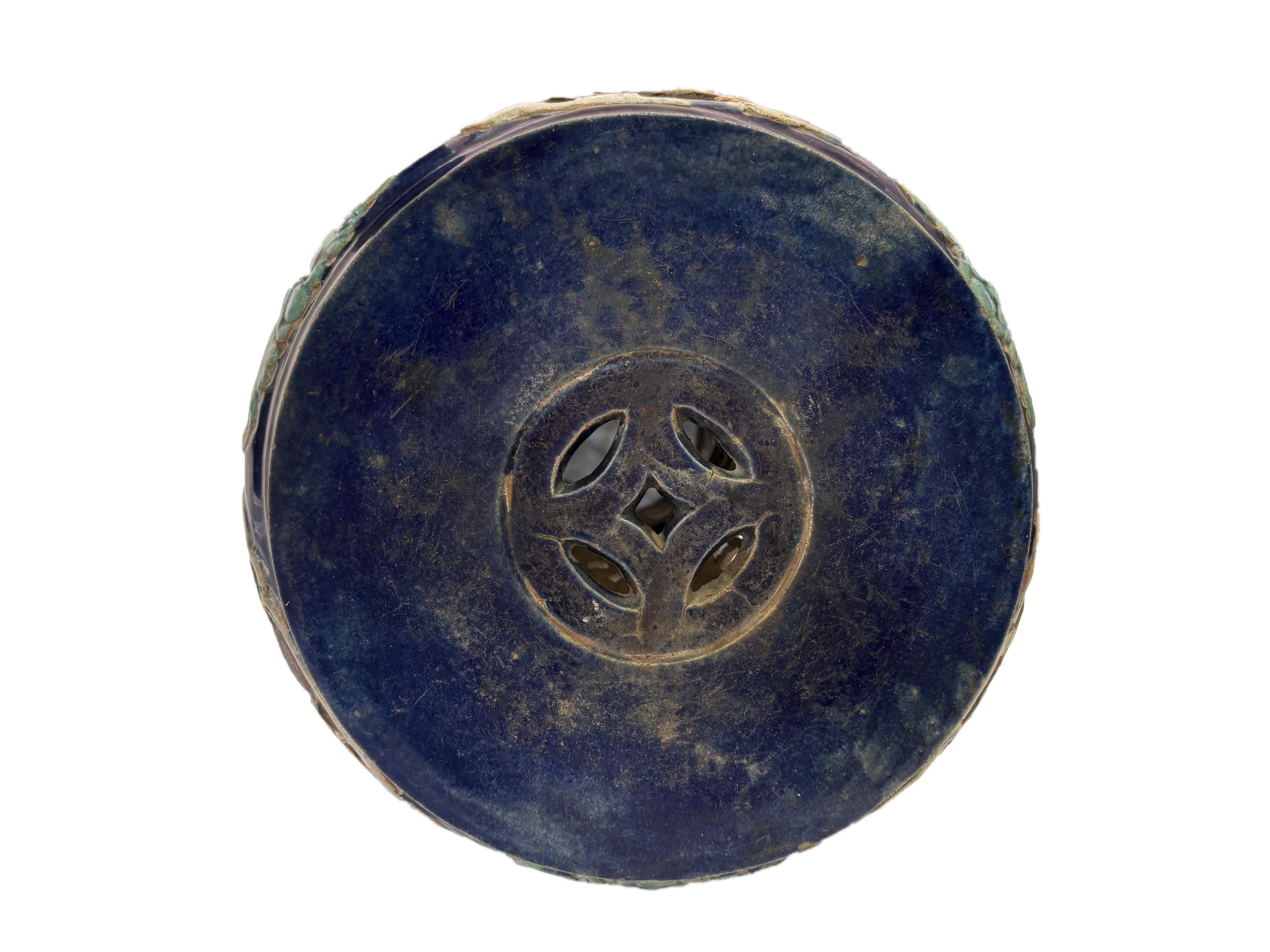 Chinese-Style Ceramic Plant Stand / Stool