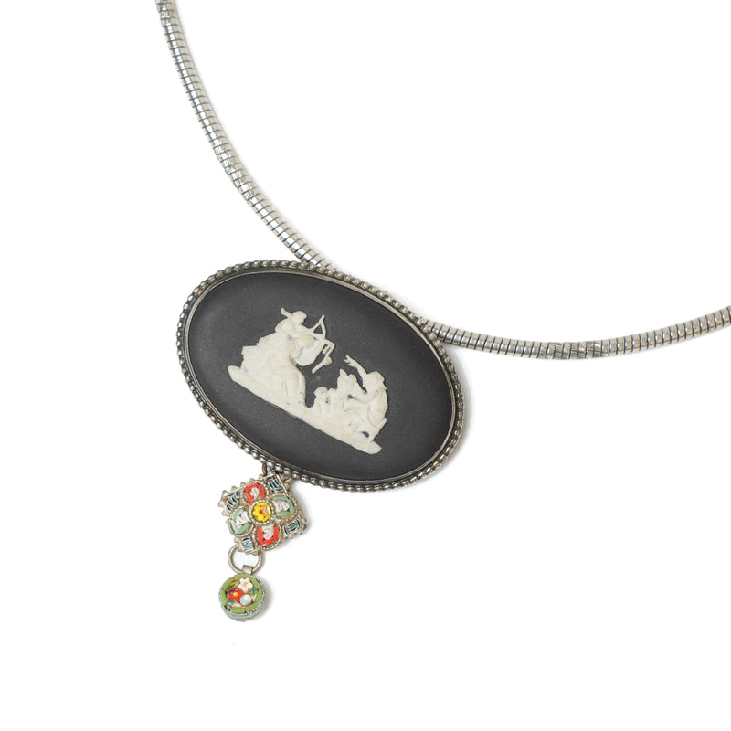 Vintage Wedgwood Mosaic Necklace
