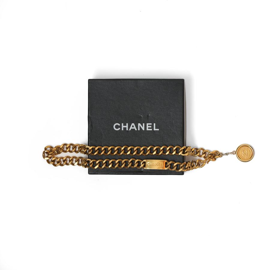Vintage Chanel Chunky Curb Waist Chain