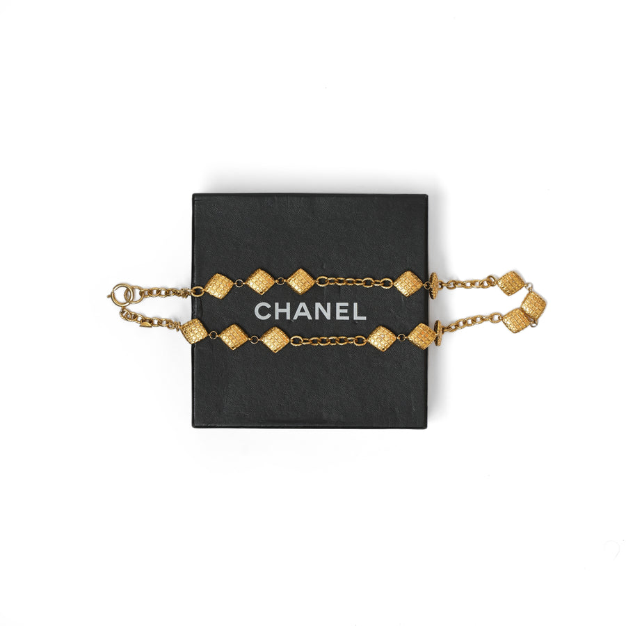 Vintage Chanel Diamond Shaped Waist Chain