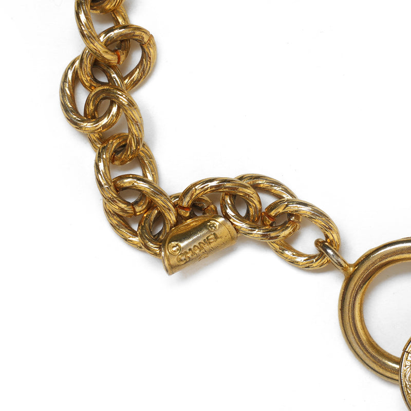 Vintage Chanel Diamond Shaped Waist Chain - beg borrow steal studio