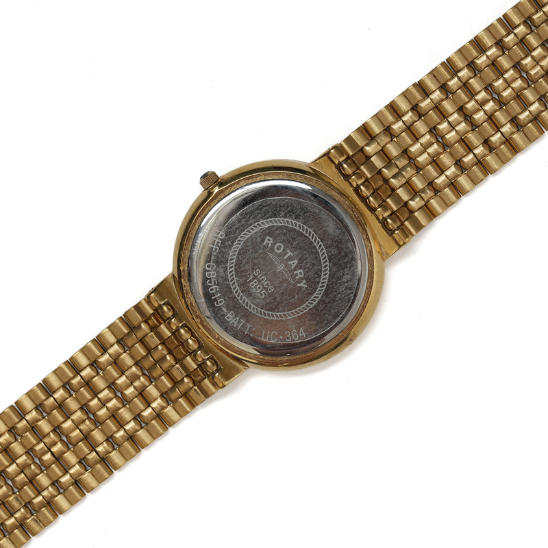 Vintage Rotary Round Quartz Watch - beg borrow steal studio