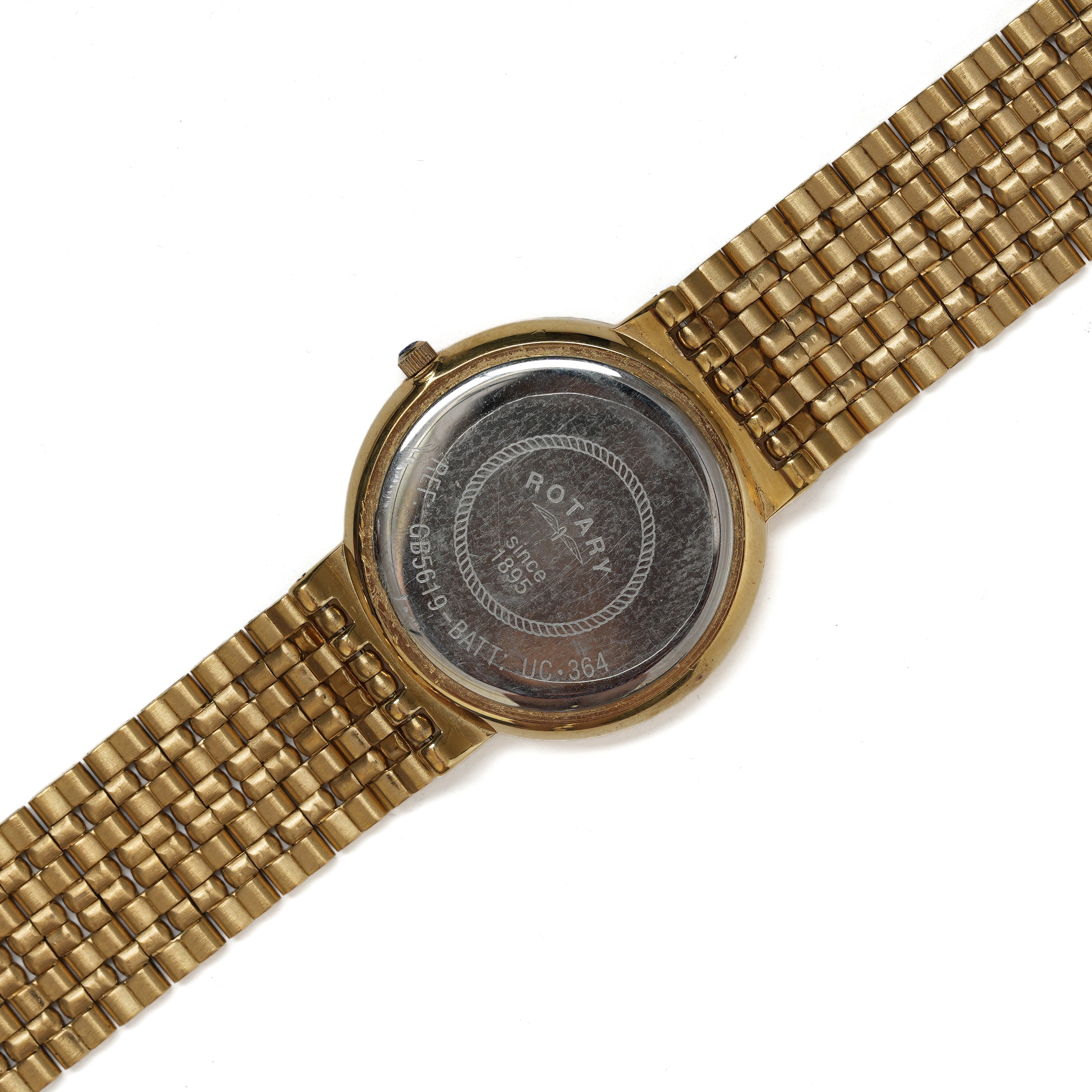 Vintage Rotary Round Quartz Watch - beg borrow steal studio