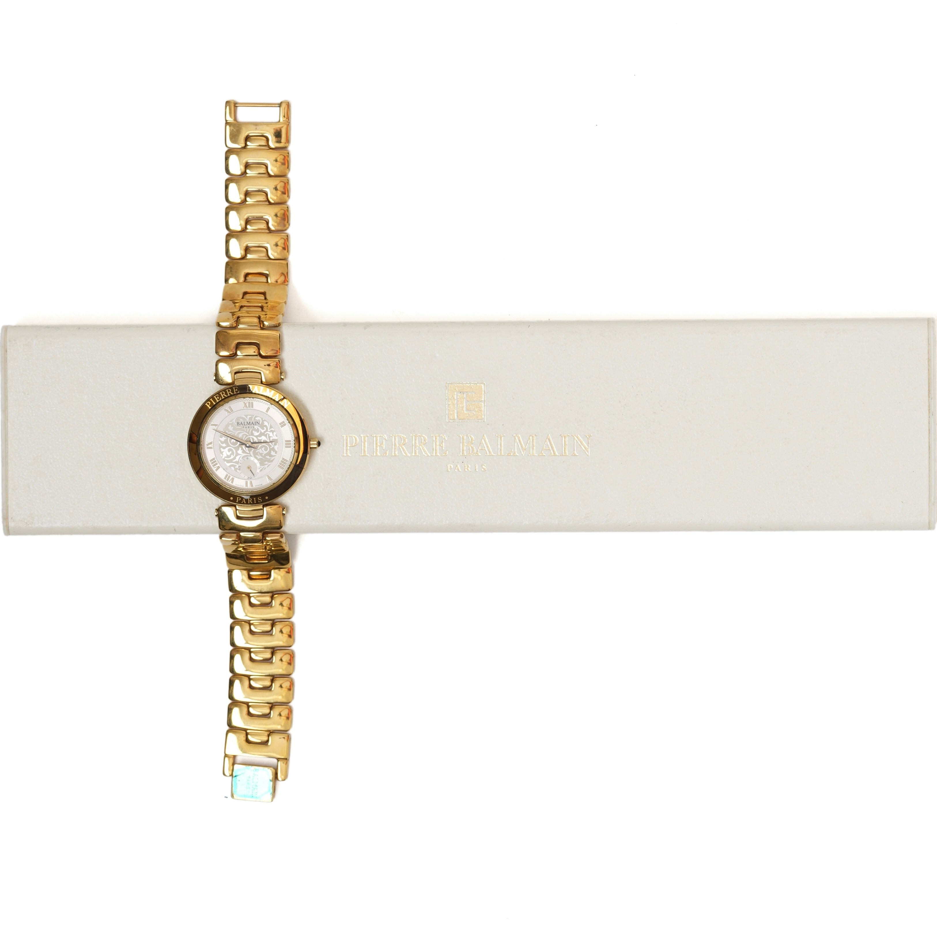 Vintage Pierre Balmain Paris Round Watch - beg borrow steal studio