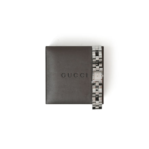 Vintage Gucci Square G-Face Stainless steel Watch