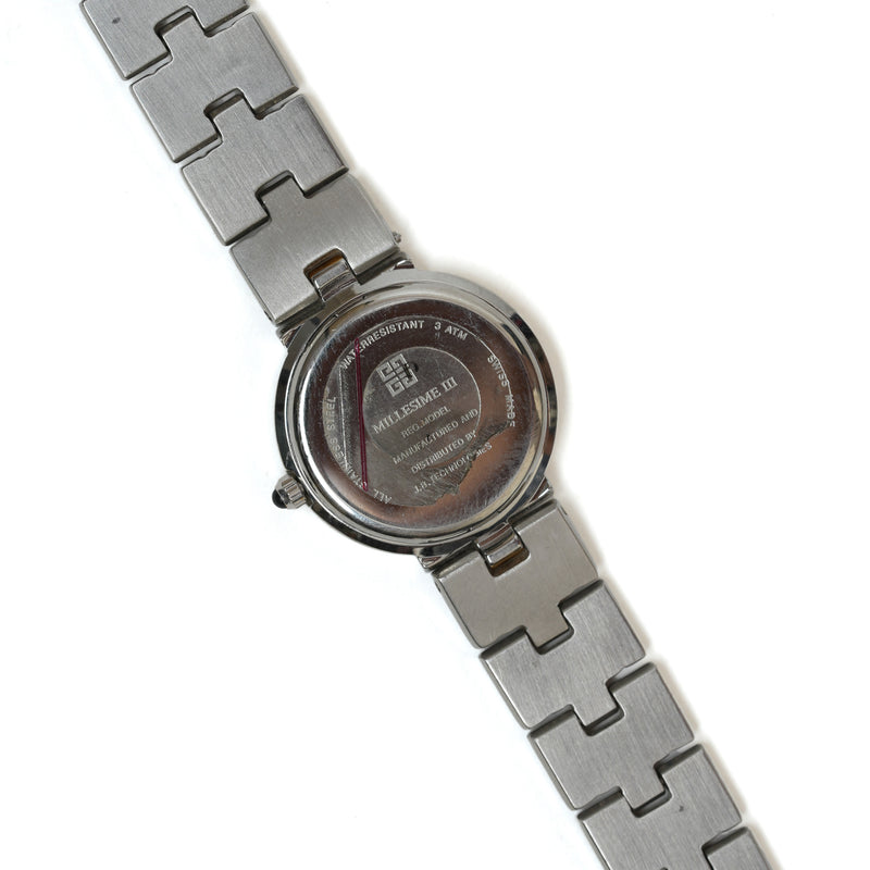 Vintage Givenchy Round Two-Tone Quartz Watch - beg borrow steal studio