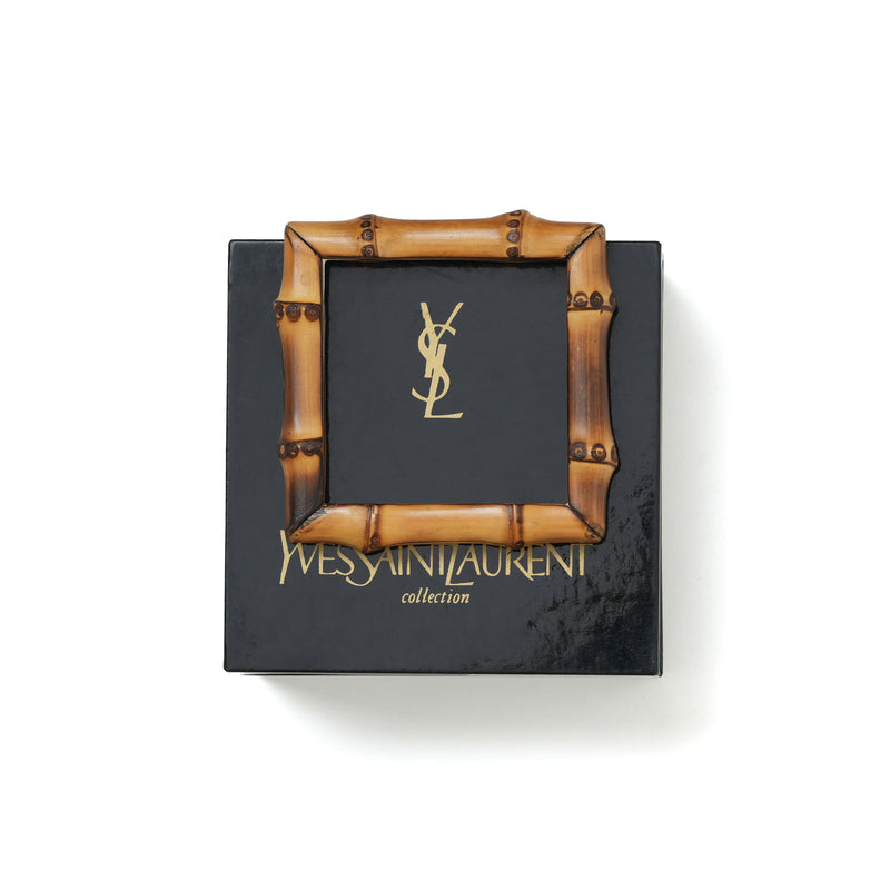 Vintage Yves Saint Laurent YSL  Bamboo Bangle - beg borrow steal studio