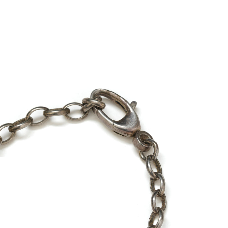 Vintage Gucci Round Cut-Out Disk Necklace - Beg Borrow Steal Studio