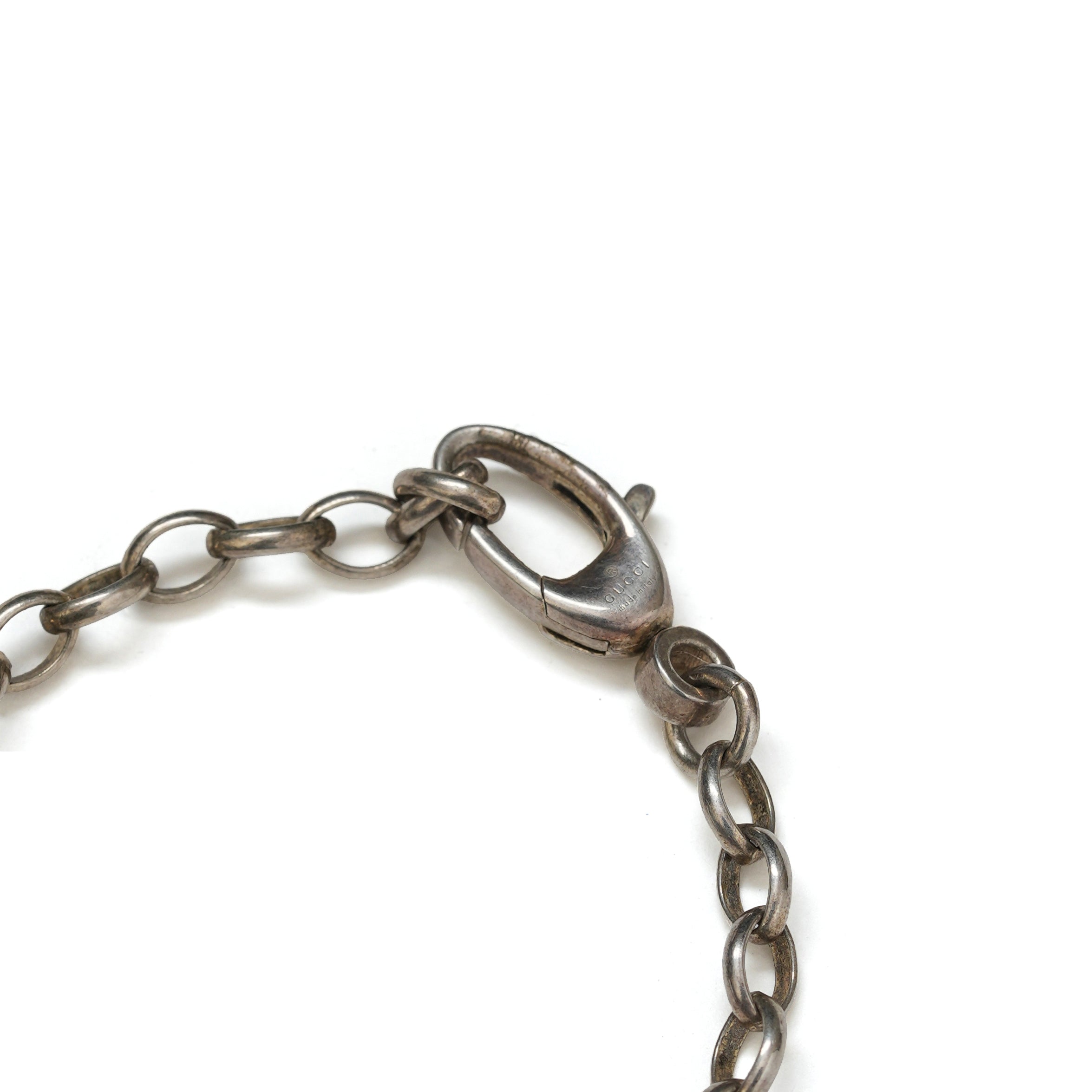 Vintage Gucci Round Cut-Out Disk Necklace - Beg Borrow Steal Studio