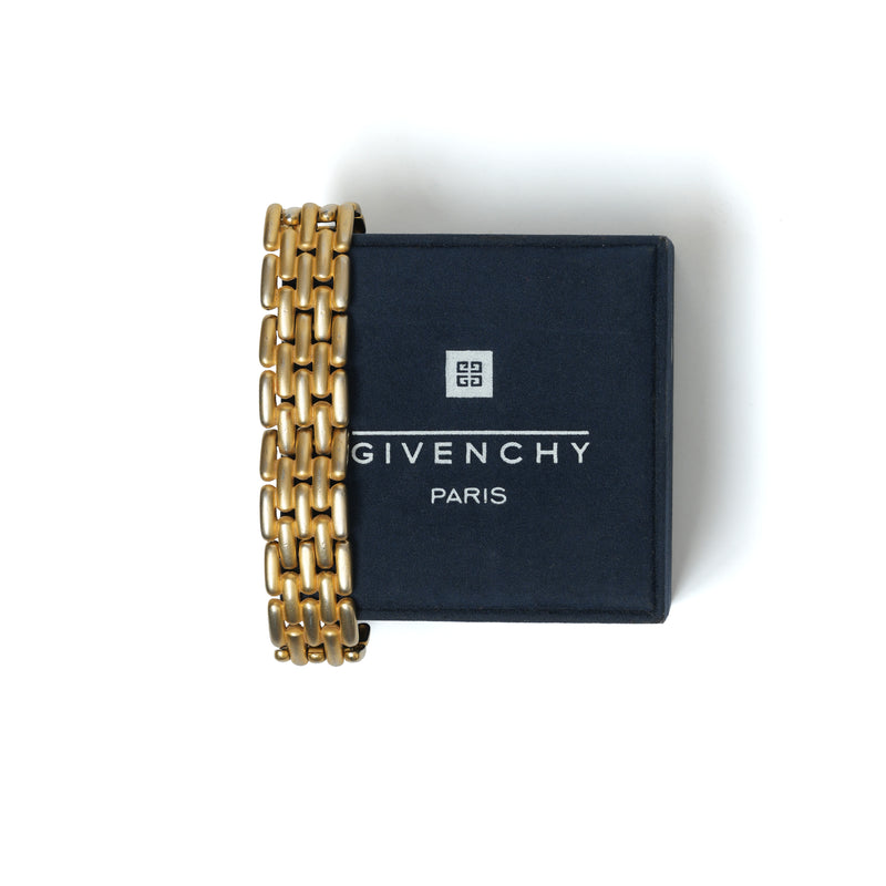 Vintage Givenchy Gold Tone Link Bracelet - beg borrow steal studio