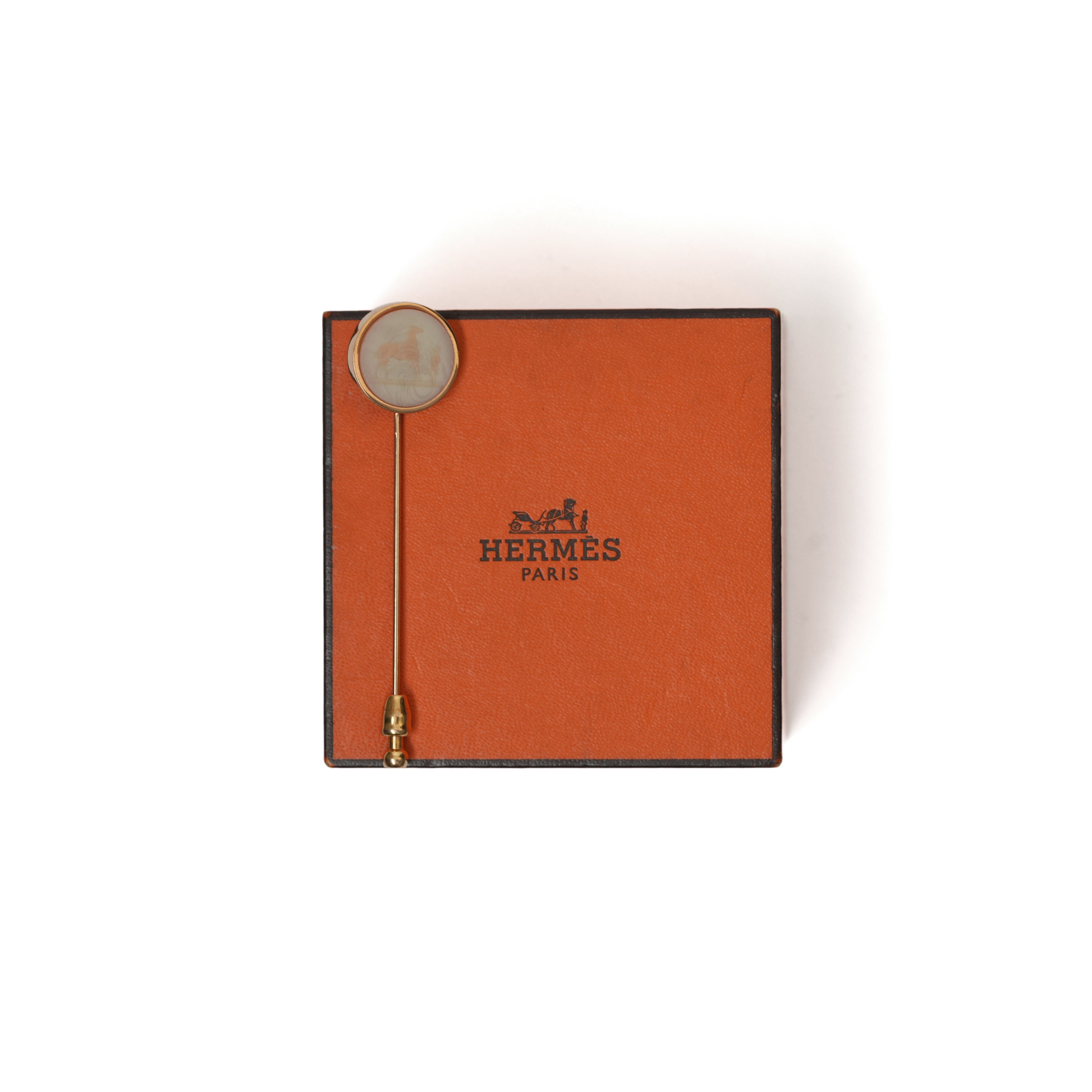 Vintage Hermes Kilt Brooch - beg borrow steal studio