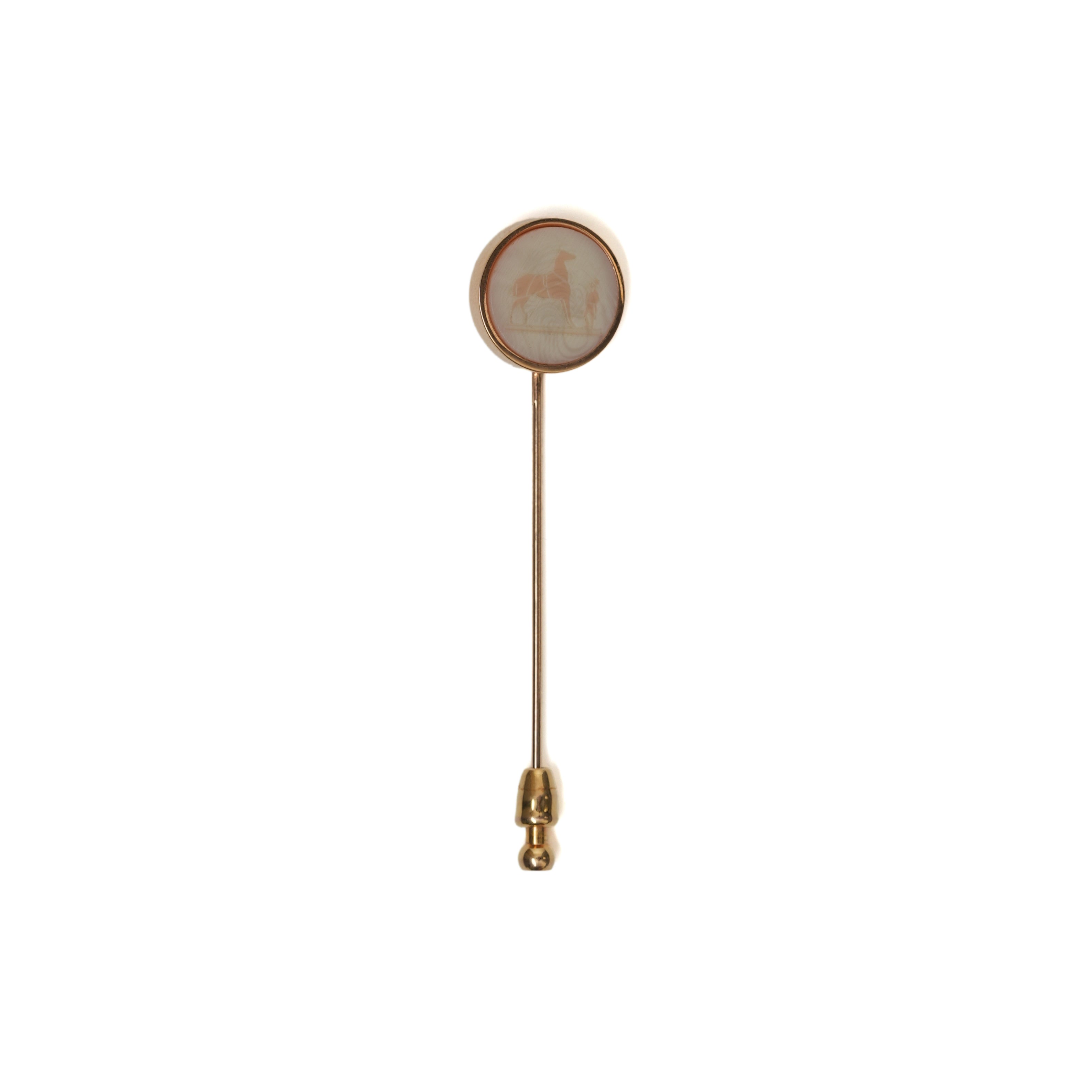 Vintage Hermes Kilt Brooch - beg borrow steal studio