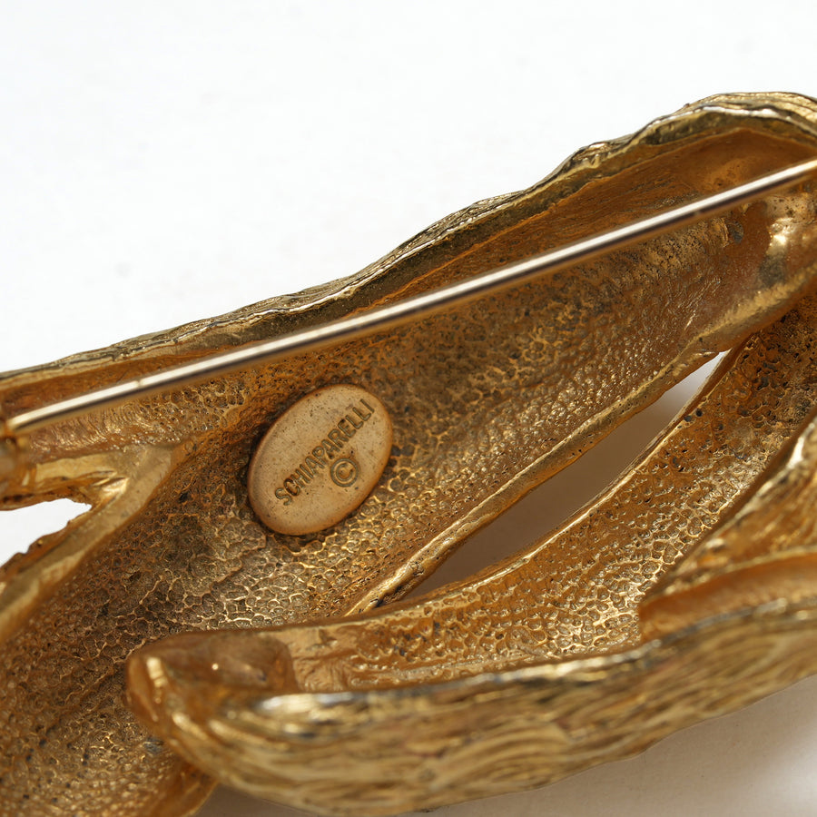 Vintage Givenchy Leaf Motif Brooch