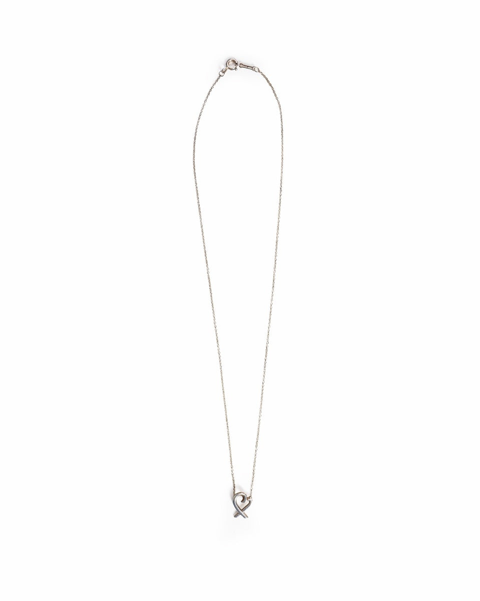 Vintage Tiffany & Co. Paloma Picasso Loving Heart Necklace