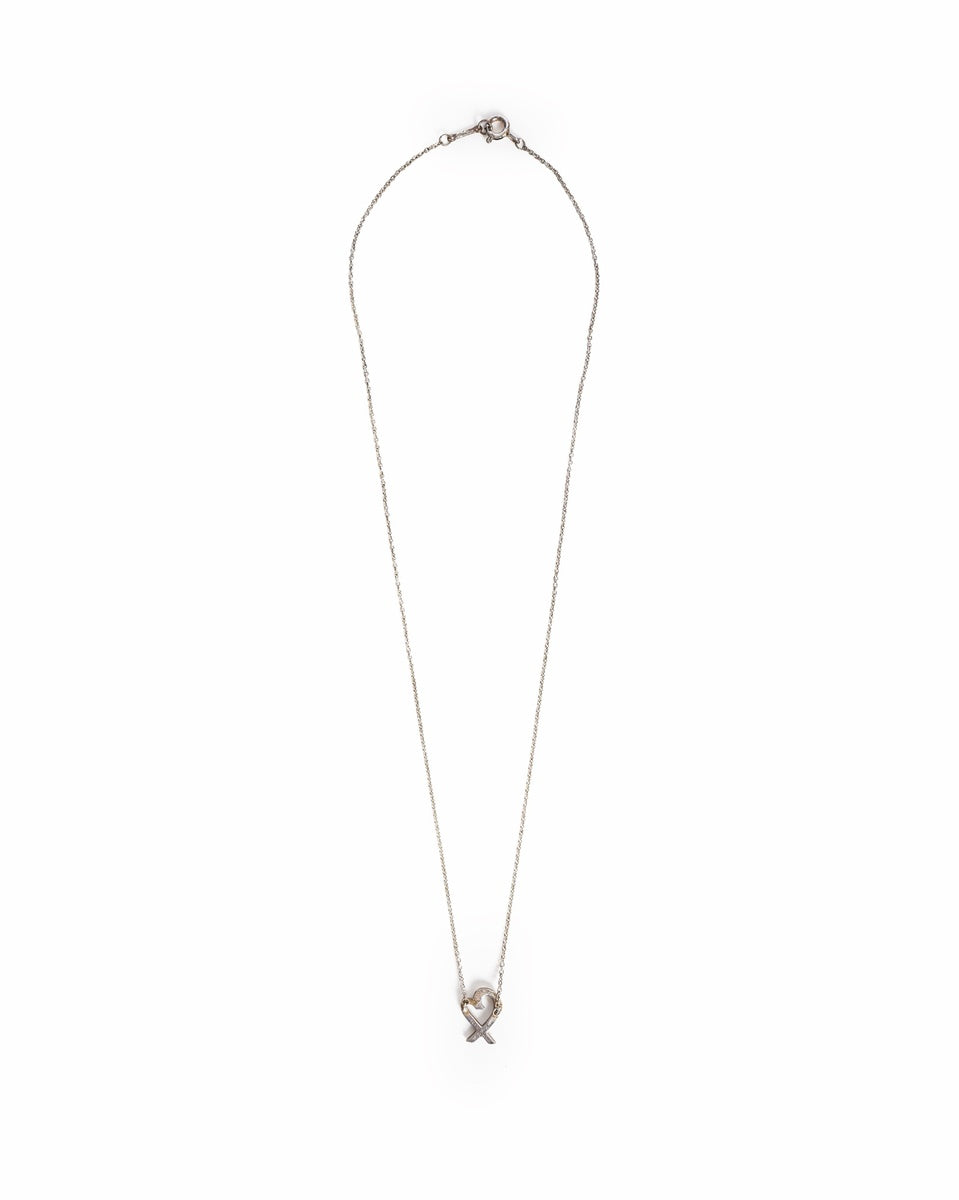 Vintage Tiffany & Co. Paloma Picasso Loving Heart Necklace