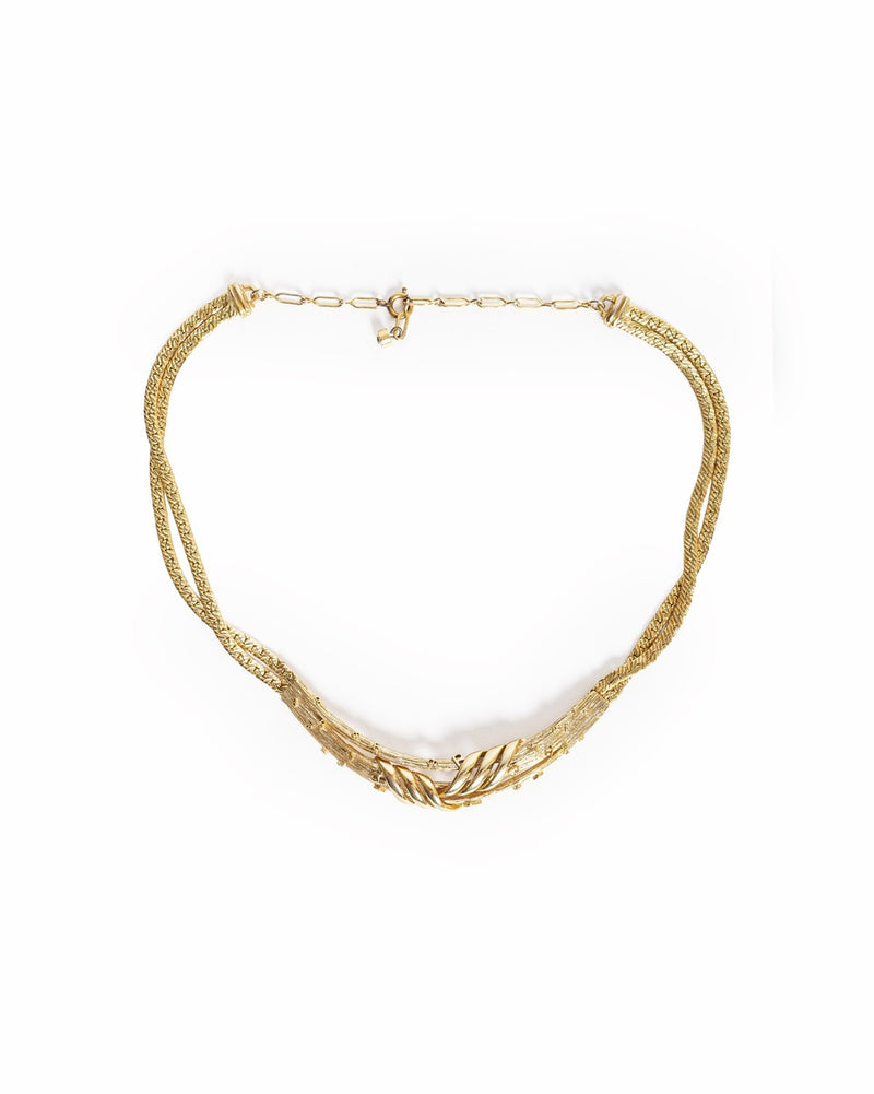 Vintage Balenciaga Rope Style Necklace