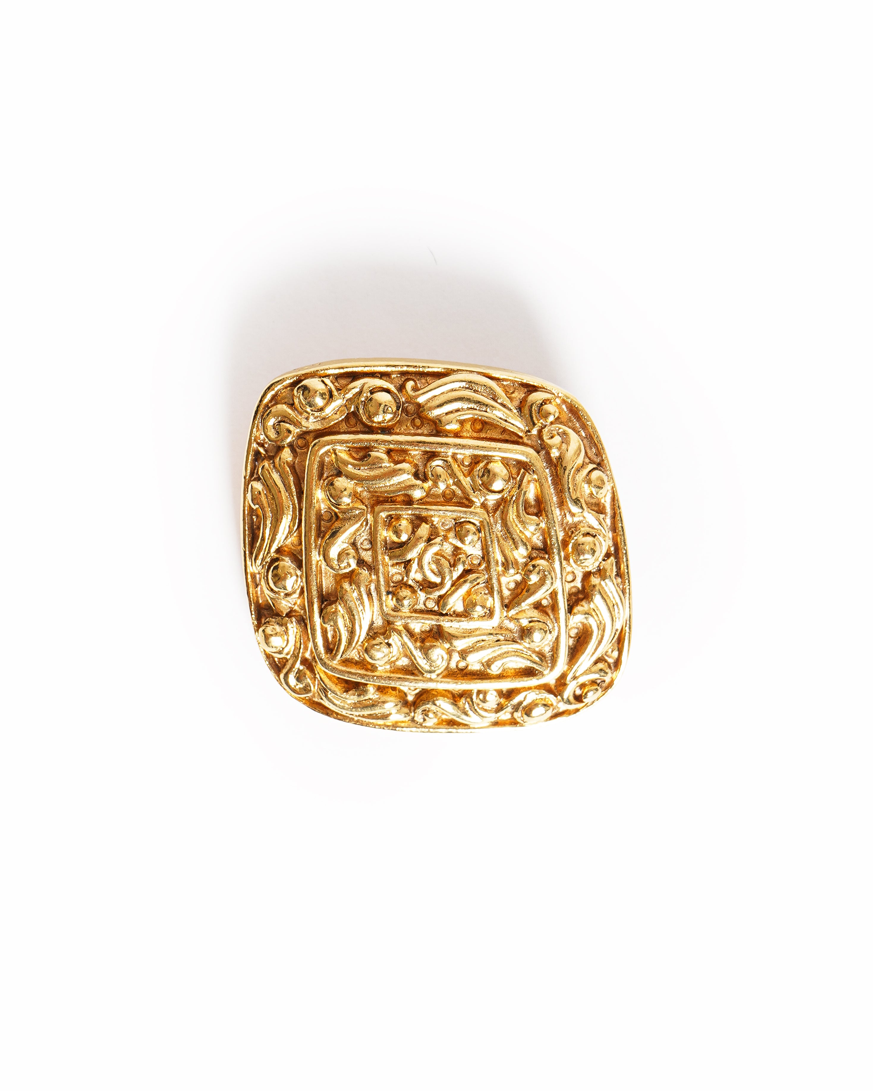 Vintage Chanel Rhombus Brooch