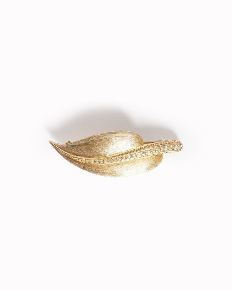 Vintage Dior Leaf Brooch