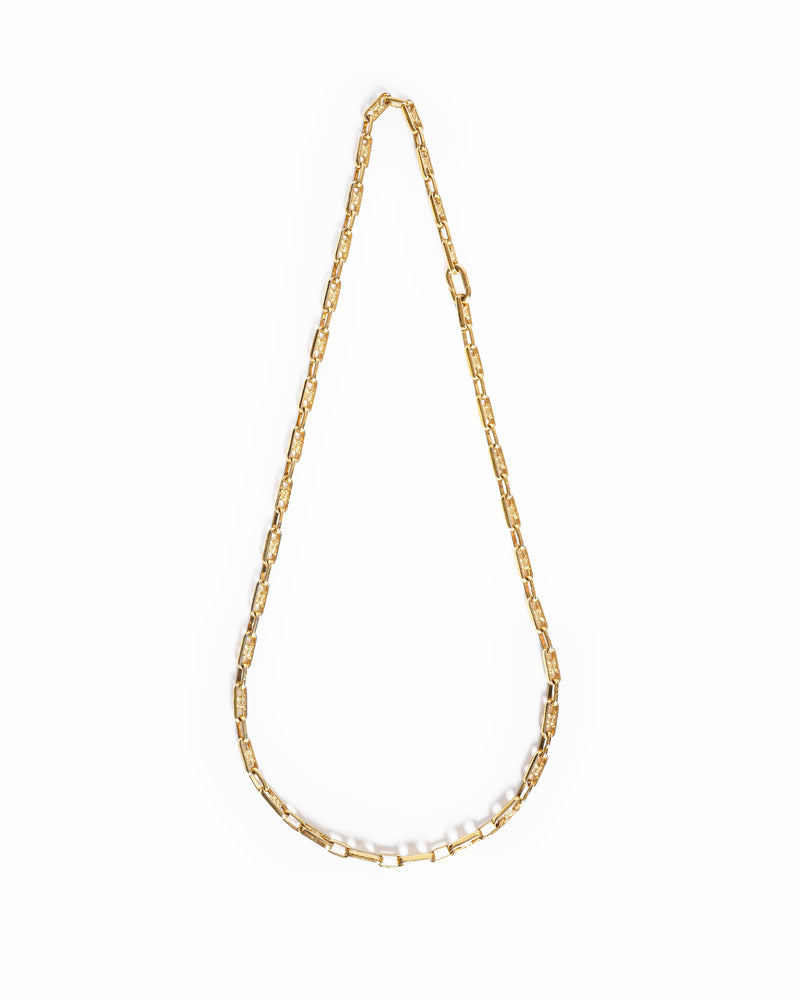 Vintage Celine Triomphe Link Chain Necklace