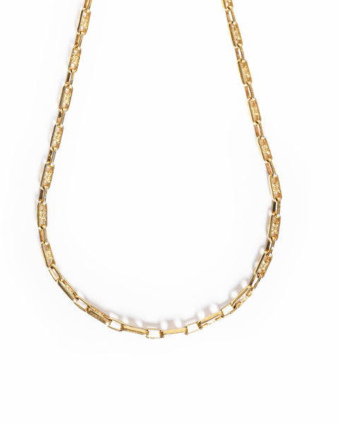 Vintage Celine Triomphe Link Chain Necklace