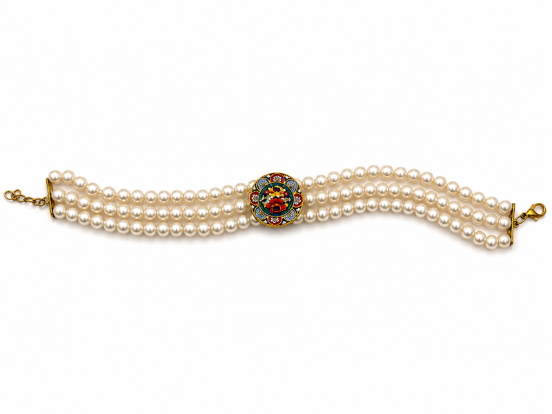 Vintage Mosaic Choker
