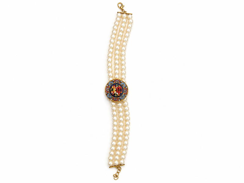 Vintage Mosaic Choker