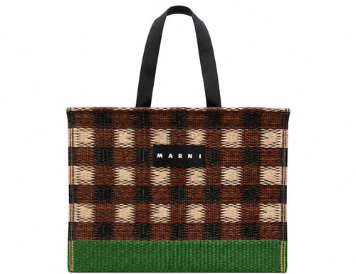 Marni Market Tatami Tote Bag