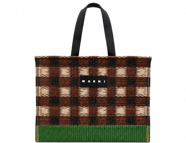 Marni Market Tatami Tote Bag