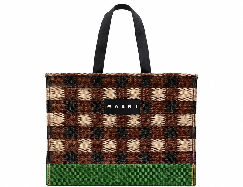Marni Market Tatami Tote Bag