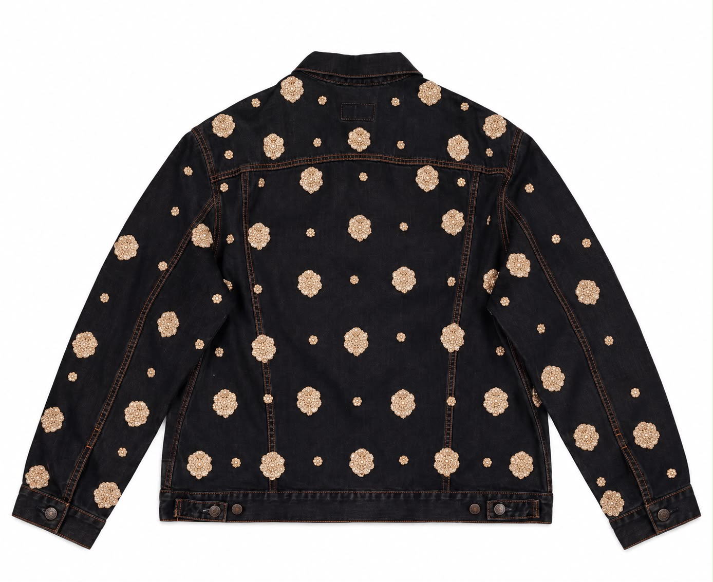 Vintage Levi's x Sabyasachi embroidery Upcycle Jacket