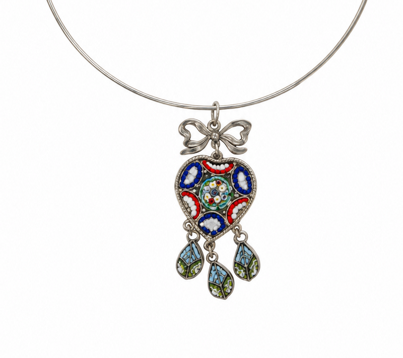 Vintage Mosaic Necklace