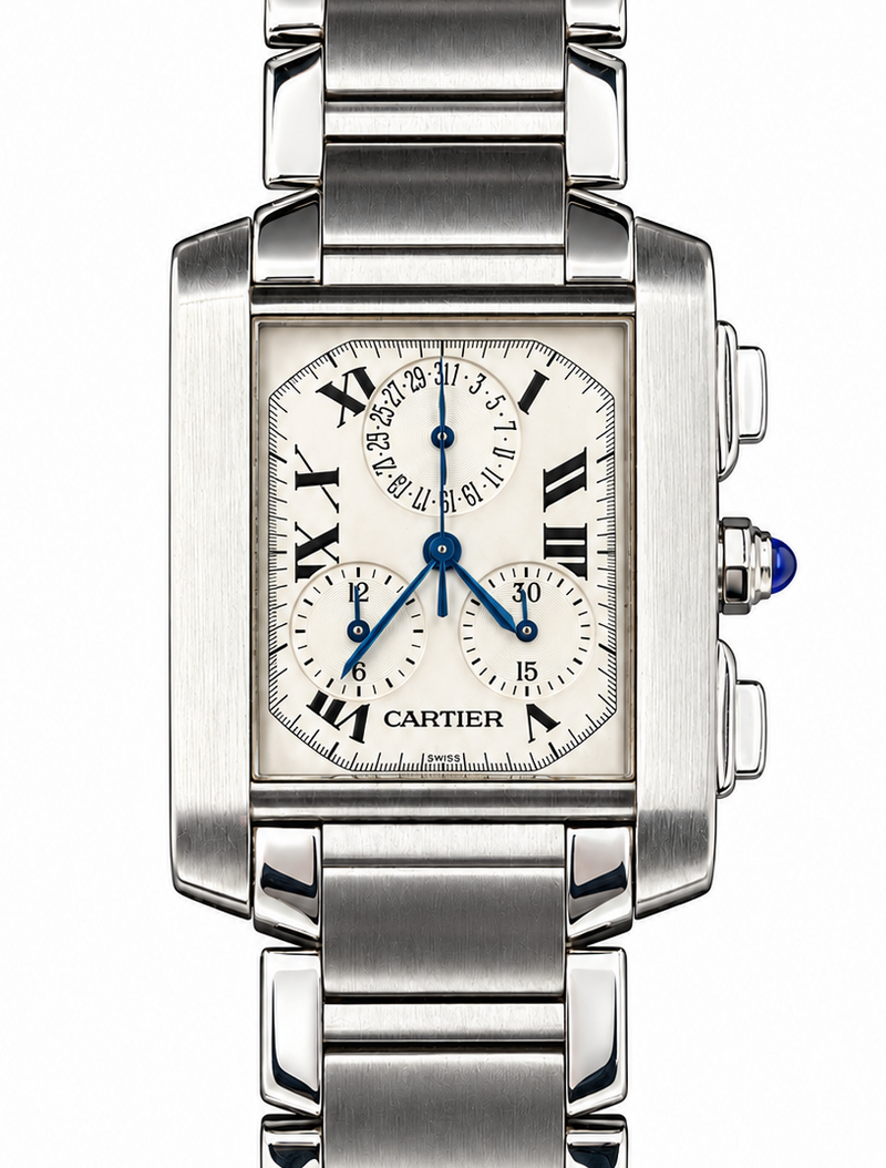 Cartier Tank Française Chronoflex