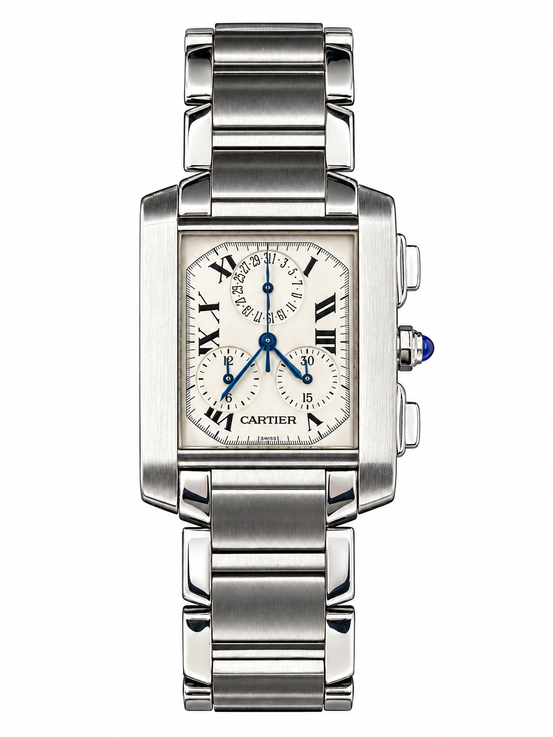 Cartier Tank Française Chronoflex - Image 1