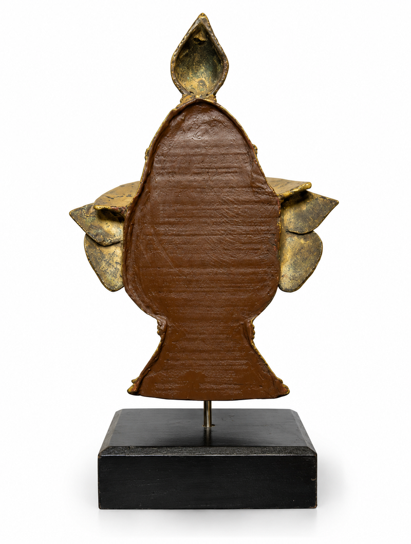 Brass Khandoba Mask