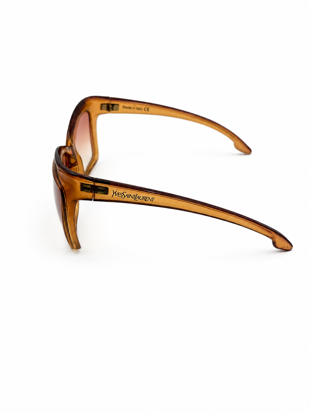 Vintage Yves Saint Laurent Sunglasses Feature Oversized Butterfly Silhouette