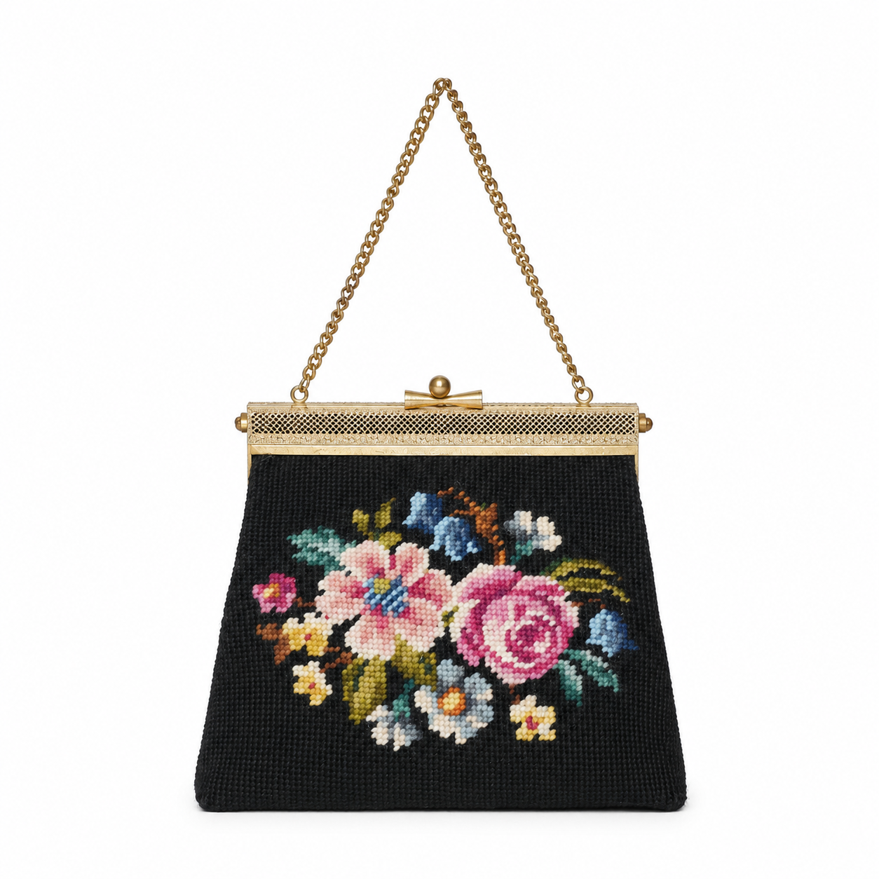 Vintage Petit Point Bag