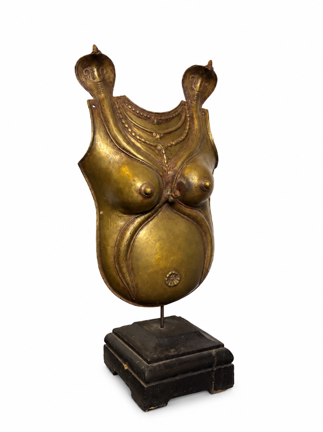 Antique Brass Theyyam Breast Plate