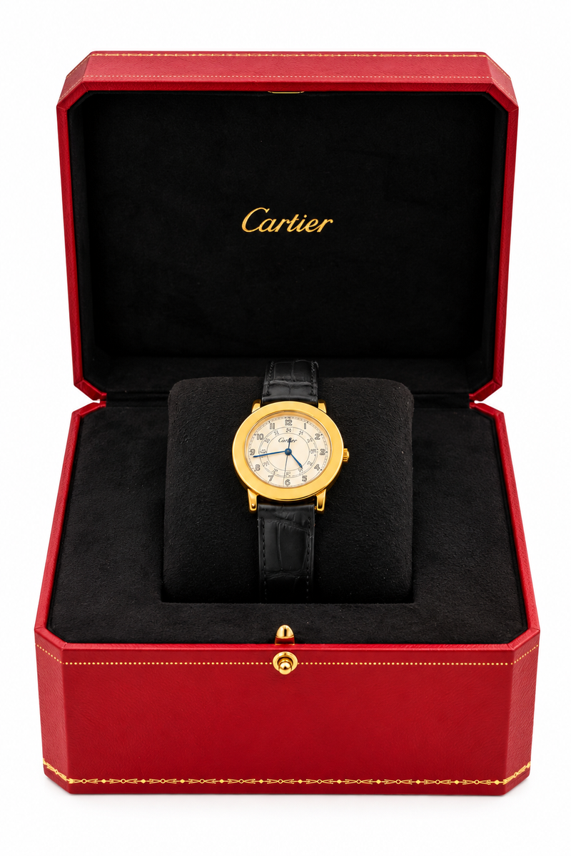 Vintage Must de Cartier Ronde Trilogy Watch