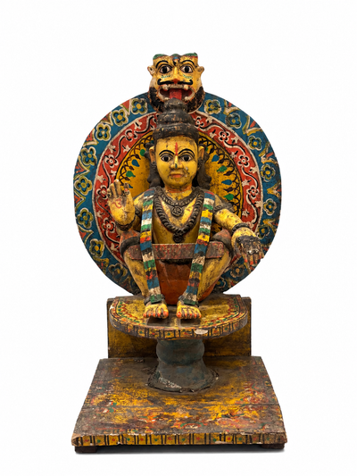 Swamy Ayyapa with Yali (Tiger)