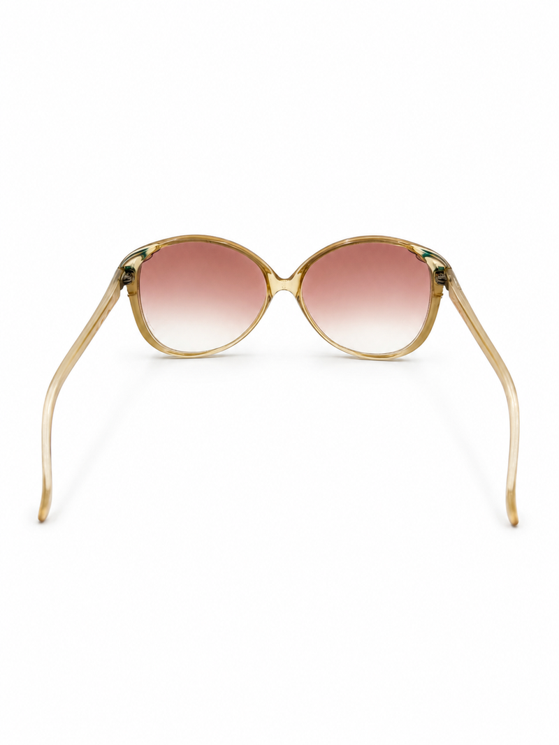 Vintage Yves Saint Laurent Sunglasses Feature Oversized Cat Eye Silhouette
