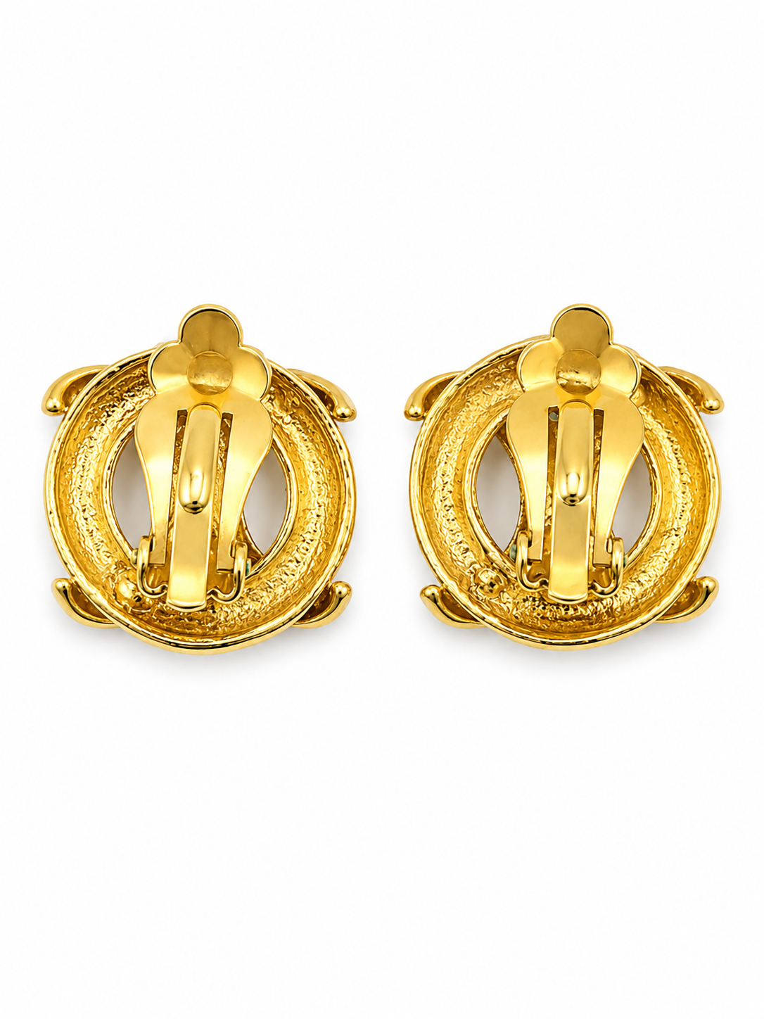 Vintage Dual Tone Earrings