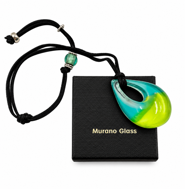 Vintage Murano Glass Pendant Necklace
