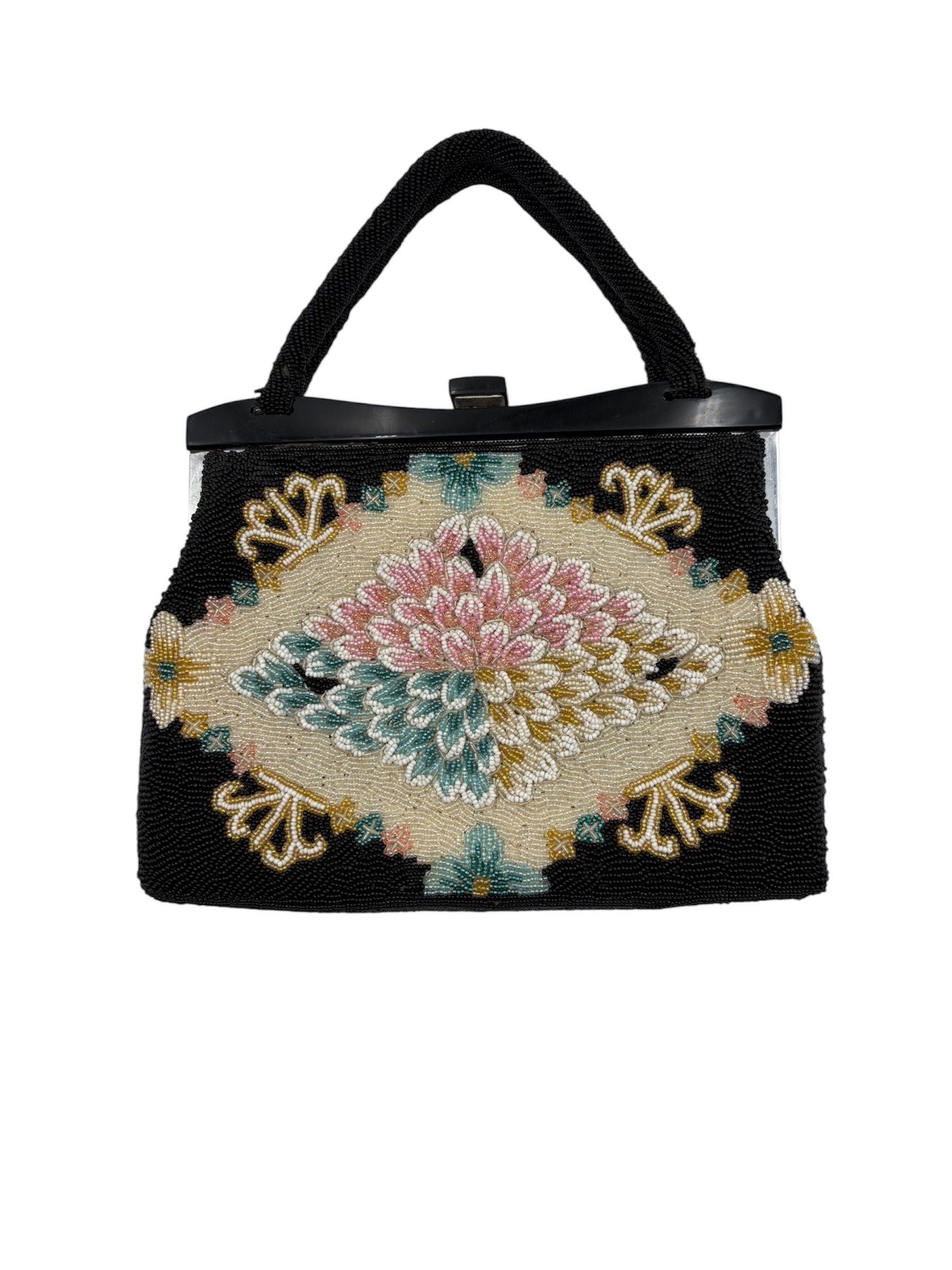 Vintage Japanese Beaded Bag