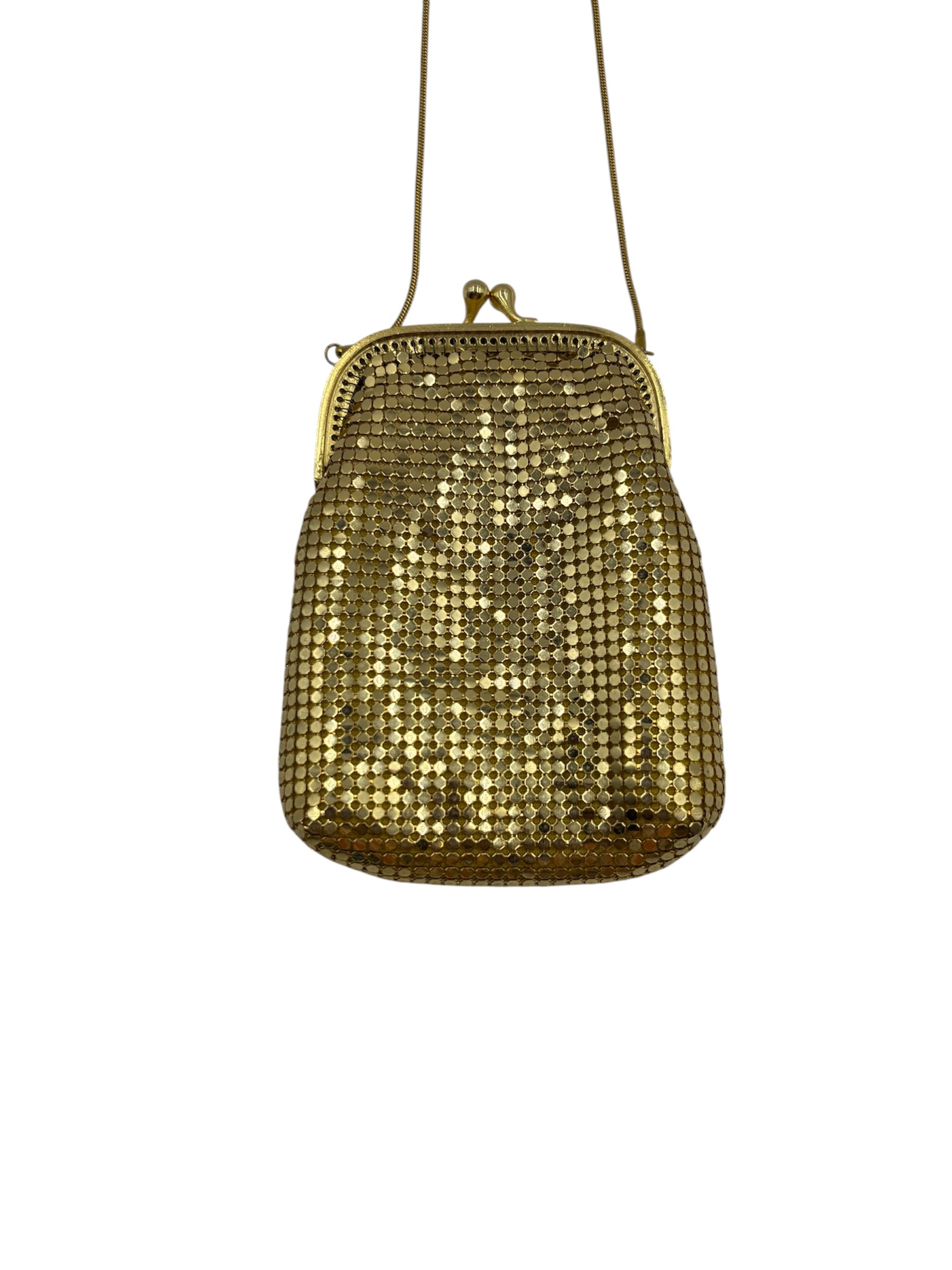 Vintage Gold Mesh Bag